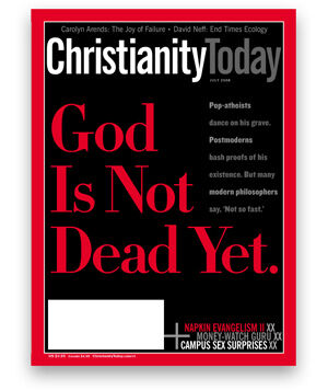 Capa da revista Christianity Today citada na publicação do artigo.