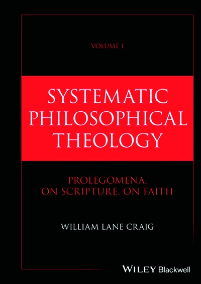 Capa do volume I da Systematic Philosophical Theology.
